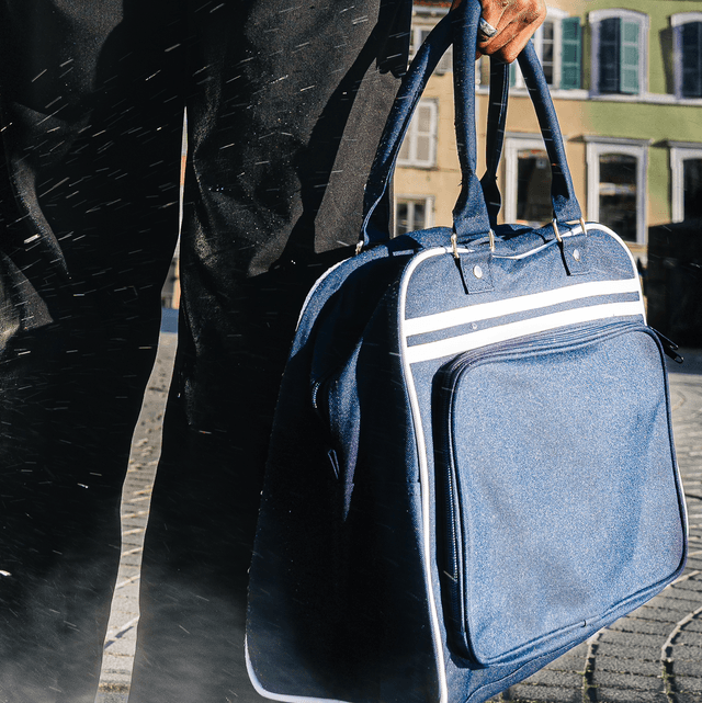 JW weekender bag - Navy rétro