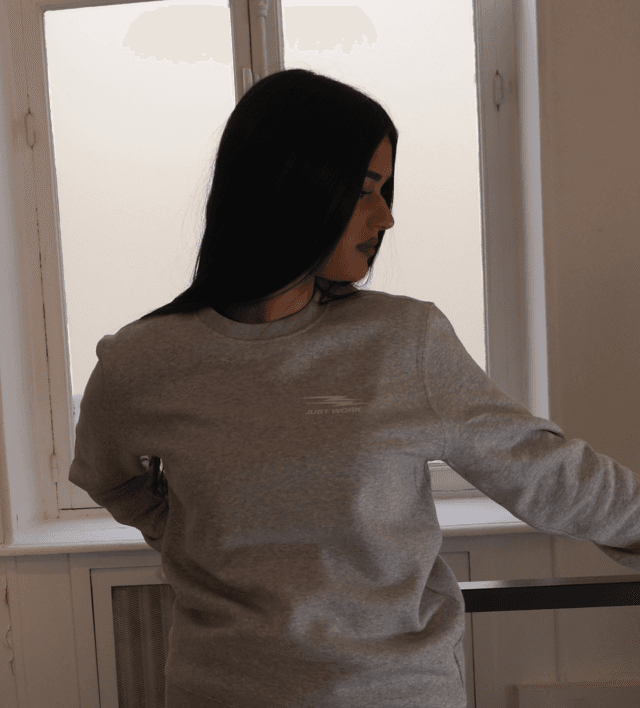 Pull just work gris